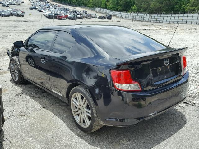 JTKJF5C79C3042185 - 2012 TOYOTA SCION TC 黑色 照片 3