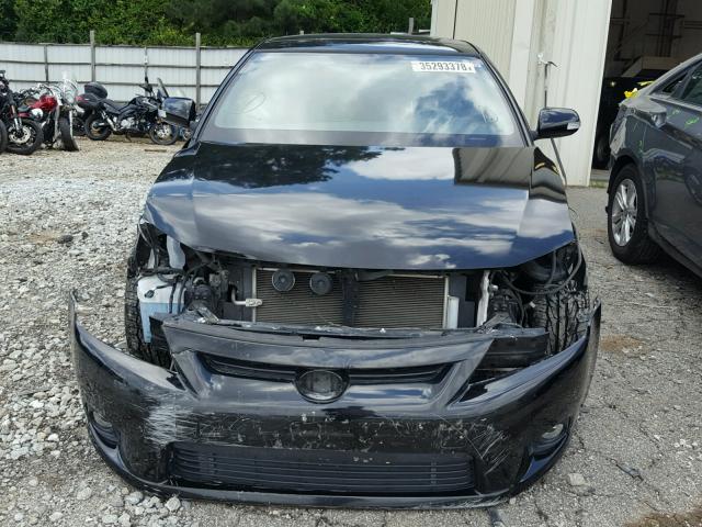 JTKJF5C79C3042185 - 2012 TOYOTA SCION TC 黑色 照片 9