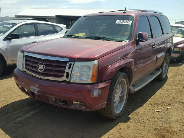 1GYEK63N83R133187 - 2003 CADILLAC ESCALADE MAROON photo 2