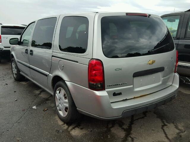 1GNDV23LX6D176793 - 2006 CHEVROLET UPLANDER L 银色 照片 3