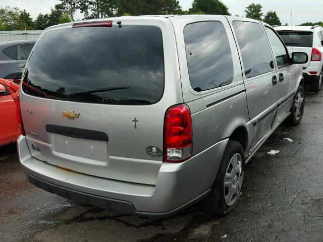 1GNDV23LX6D176793 - 2006 CHEVROLET UPLANDER L SILVER photo 4