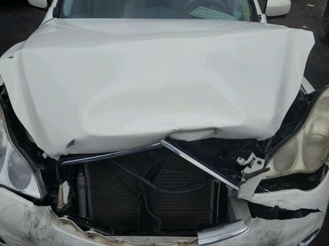JNKAJ09F98M356278 - 2008 INFINITI EX35 BASE WHITE photo 7