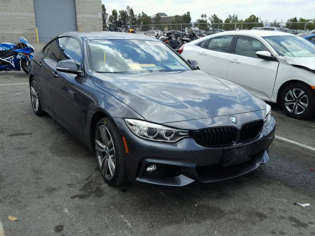 WBA4B1C5XGG243175 - 2016 BMW 435 I GRAY photo 1