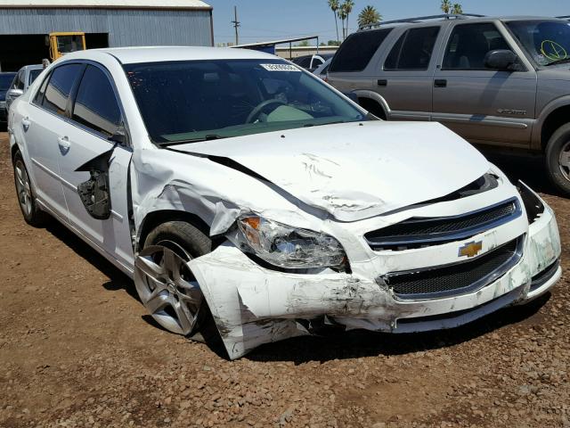 1G1ZA5EU0CF394235 - 2012 CHEVROLET MALIBU LS WHITE photo 1