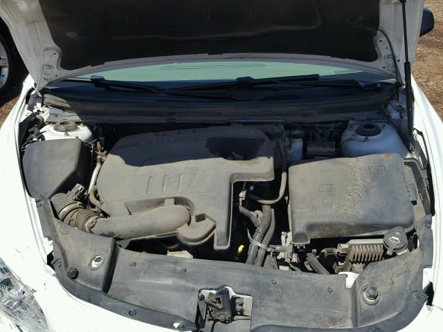 1G1ZA5EU0CF394235 - 2012 CHEVROLET MALIBU LS WHITE photo 7