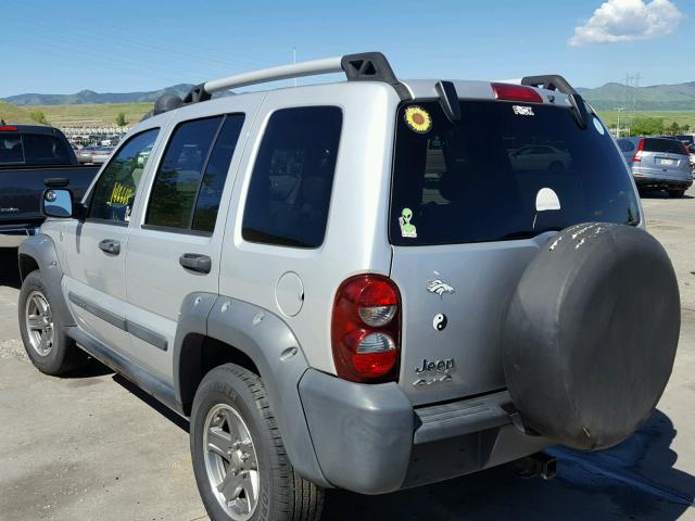 1J4GL38K05W649597 - 2005 JEEP LIBERTY RE 银色 照片 3