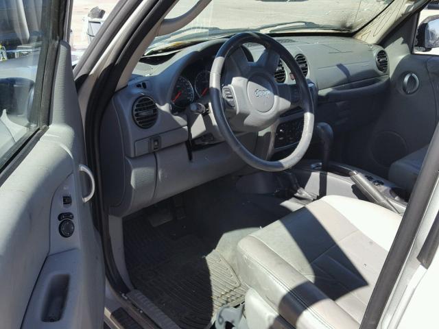 1J4GL38K05W649597 - 2005 JEEP LIBERTY RE 银色 照片 9