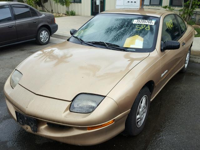 1G2JB124XX7547271 - 1999 PONTIAC SUNFIRE SE GOLD photo 2