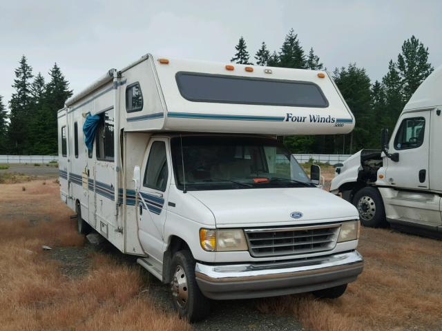 1FDKE30G6SHA96645 - 1995 FORD ECONOLINE BEIGE photo 1