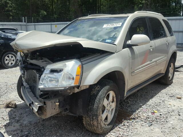 2CNDL33F896202515 - 2009 CHEVROLET EQUINOX LT GOLD photo 2