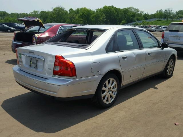 YV1TH592651412538 - 2005 VOLVO S80 2.5T SILVER photo 4