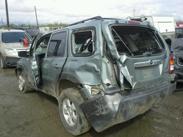 4F2CZ96143KM29125 - 2003 MAZDA TRIBUTE ES 绿色 照片 3