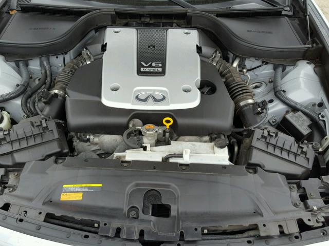 JN1CV6AP1FM500220 - 2015 INFINITI Q40 SILVER photo 7