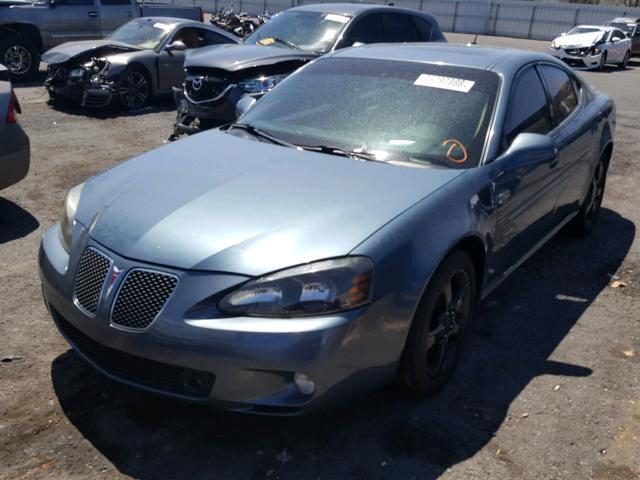 2G2WC58C261230444 - 2006 PONTIAC GRAND PRIX GRAY photo 2