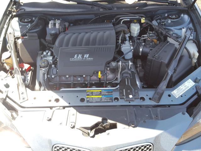 2G2WC58C261230444 - 2006 PONTIAC GRAND PRIX GRAY photo 7