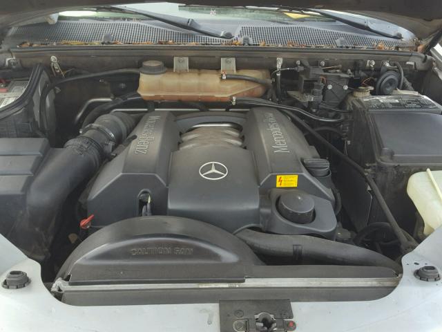 4JGAB54E9YA176516 - 2000 MERCEDES-BENZ ML 320 SILVER photo 7