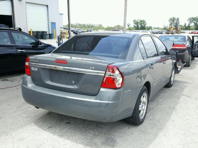 1G1ZS58F27F225866 - 2007 CHEVROLET MALIBU LS GRAY photo 4