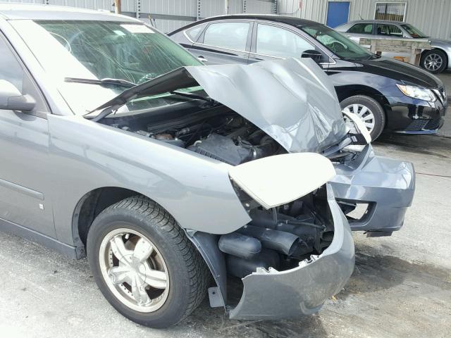 1G1ZS58F27F225866 - 2007 CHEVROLET MALIBU LS GRAY photo 9