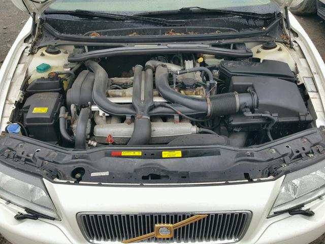 YV1TS91D121268320 - 2002 VOLVO S80 T6 TUR WHITE photo 7