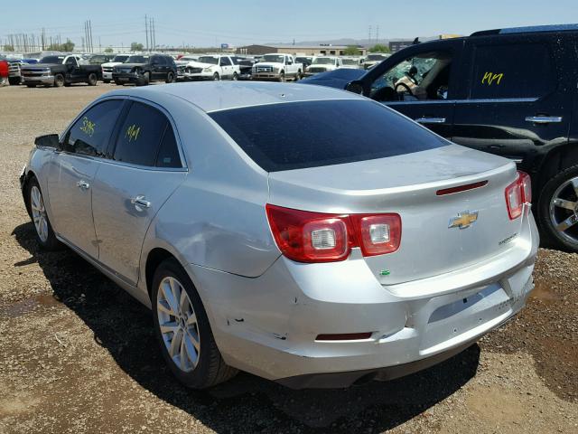 1G11E5SA3GU143304 - 2016 CHEVROLET MALIBU LIM 银色 照片 3