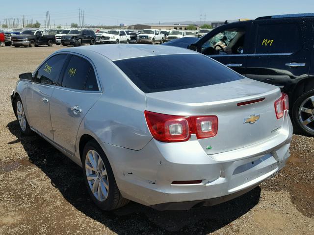 1G11E5SA3GU143304 - 2016 CHEVROLET MALIBU LIM SILVER photo 3