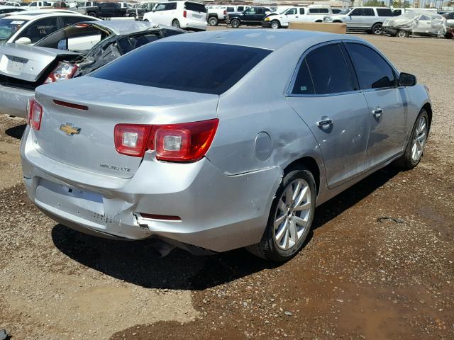 1G11E5SA3GU143304 - 2016 CHEVROLET MALIBU LIM 银色 照片 4