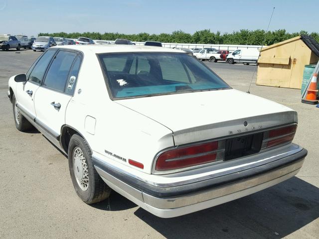 1G4CW53L9M1607394 - 1991 BUICK PARK AVENU WHITE photo 3