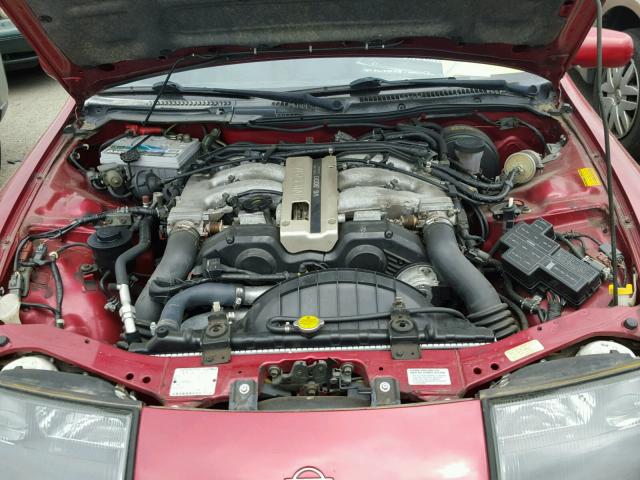 JN1RZ26H8PX536575 - 1993 NISSAN 300ZX 2+2 RED photo 7