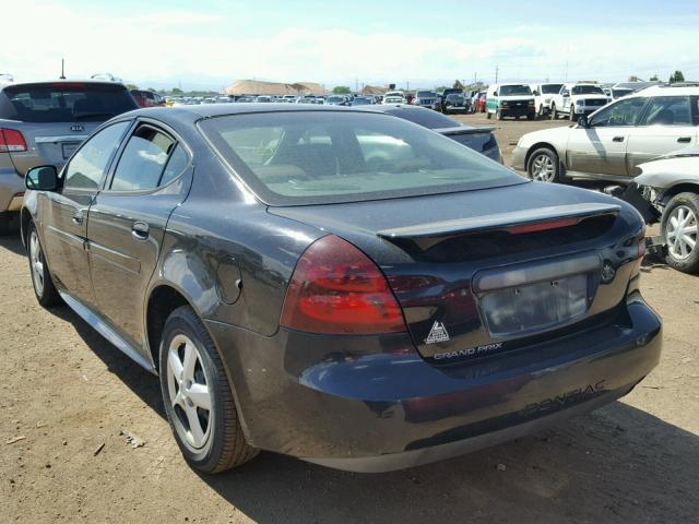2G2WP552661229992 - 2006 PONTIAC GRAND PRIX BLACK photo 3