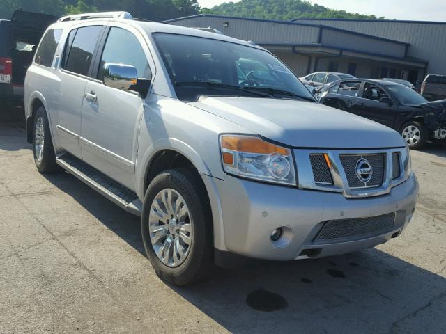 5N1AA0NC9FN617117 - 2015 NISSAN ARMADA SV SILVER photo 1