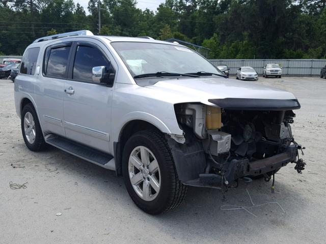 5N1BA0ND2BN621601 - 2011 NISSAN ARMADA SV SILVER photo 1