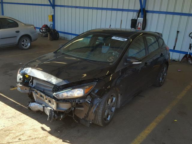 1FADP3L95JL236268 - 2018 FORD FOCUS ST BLACK photo 2