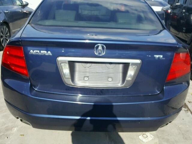 19UUA66236A066184 - 2006 ACURA 3.2TL BLUE photo 9