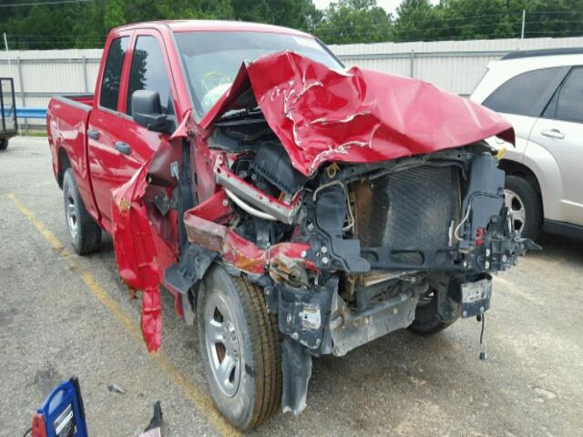 1C6RR7FT0DS683651 - 2013 RAM 1500 ST RED photo 1