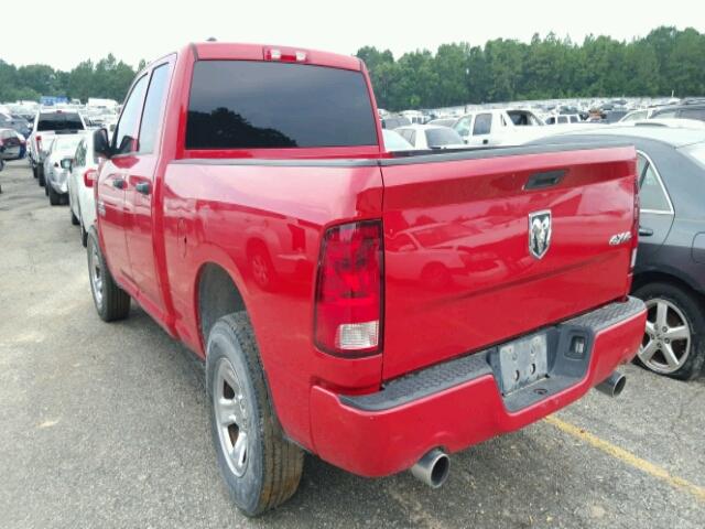 1C6RR7FT0DS683651 - 2013 RAM 1500 ST RED photo 3