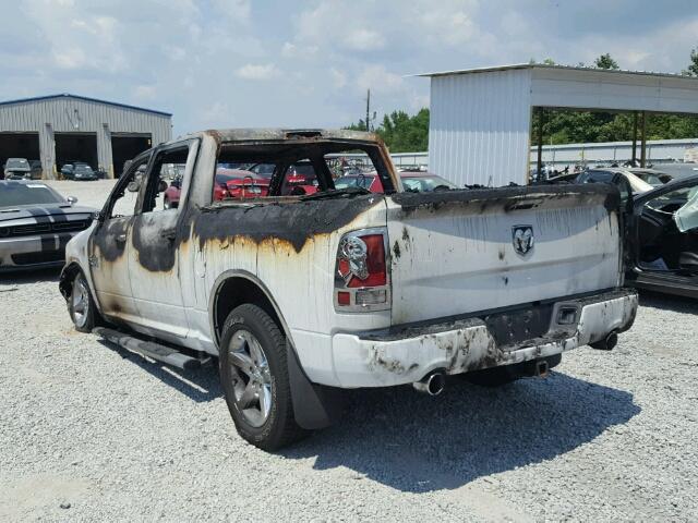 1C6RR6KT7DS562941 - 2013 RAM RAM TRUCK BURN photo 3