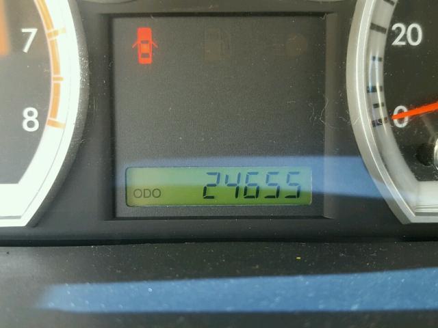 KL1TD6DE7BB209289 - 2011 CHEVROLET AVEO LS WHITE photo 8