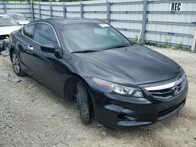 1HGCS1B81BA001396 - 2011 HONDA ACCORD EXL BLACK photo 1