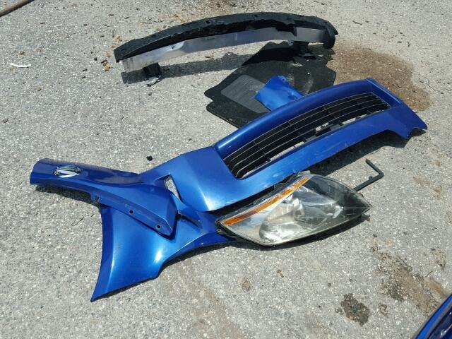 JN1AZ34D75M600784 - 2005 NISSAN 350Z BLUE photo 9