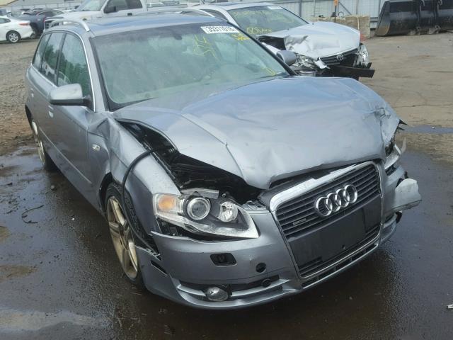 WAUKF78E26A024736 - 2006 AUDI A4 2.0T AV GRAY photo 1