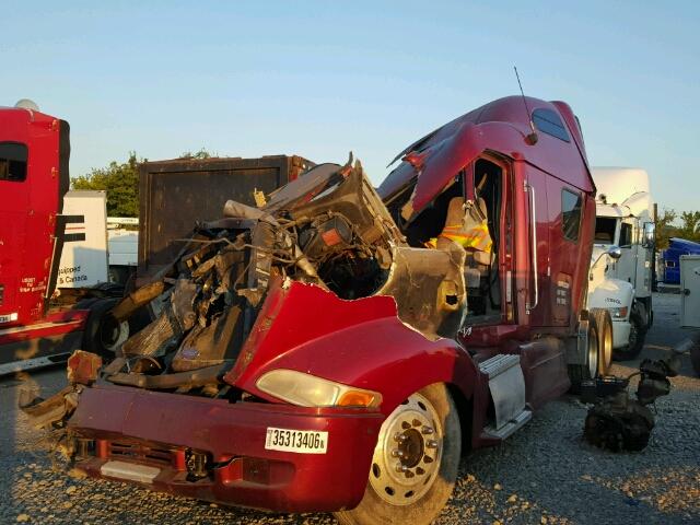 1XP7DB9X21D547066 - 2001 PETERBILT 387 BURGUNDY photo 2