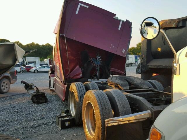 1XP7DB9X21D547066 - 2001 PETERBILT 387 BURGUNDY photo 3