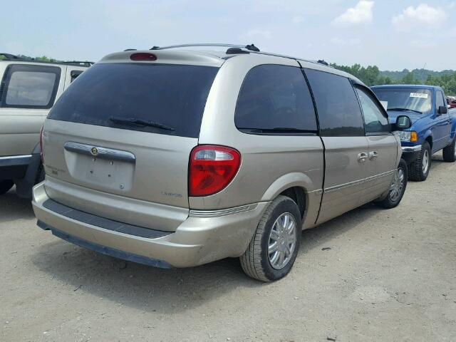 2A8GP64L56R702355 - 2006 CHRYSLER TOWN & COU GOLD photo 4