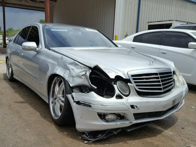 WDBUF90X17X215291 - 2007 MERCEDES-BENZ E 550 4MAT SILVER photo 1