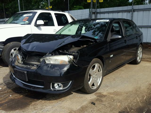 1G1ZW63136F248173 - 2006 CHEVROLET MALIBU MAX 黑色 照片 2