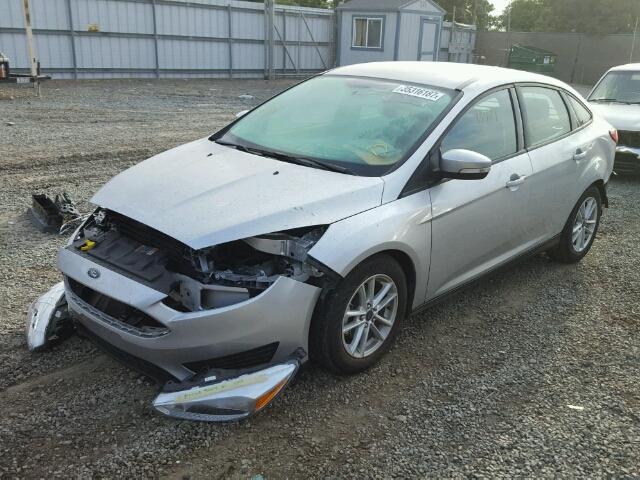 1FADP3F27GL254228 - 2016 FORD FOCUS SE SILVER photo 2