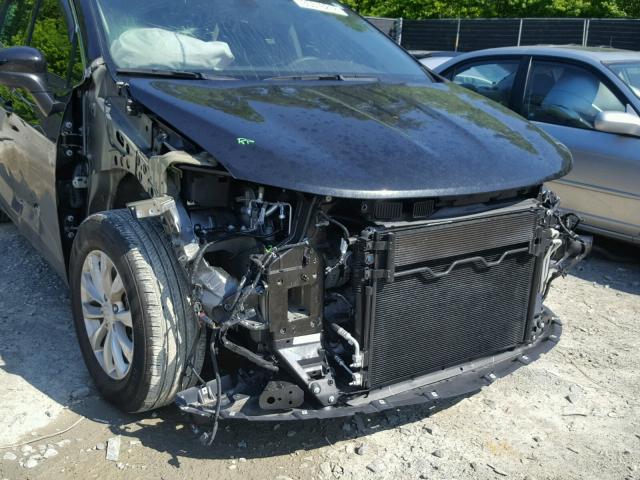 2C4RC1DG7HR588525 - 2017 CHRYSLER PACIFICA T BLACK photo 9