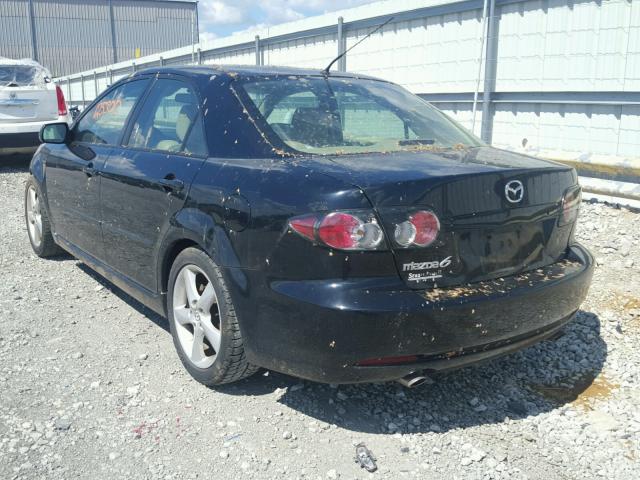 1YVHP80C775M62991 - 2007 MAZDA 6 I BLACK photo 3