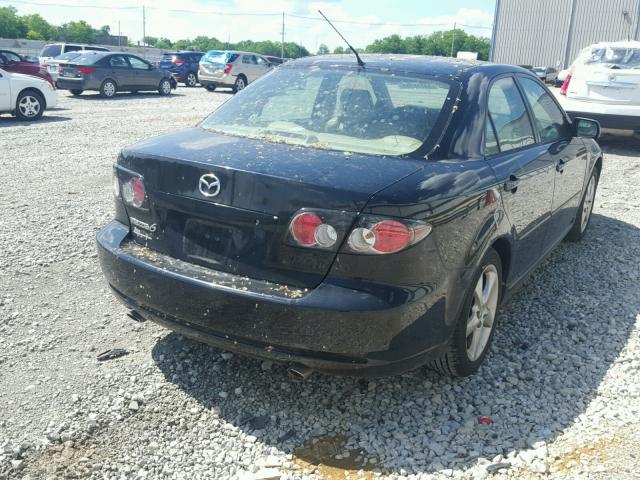 1YVHP80C775M62991 - 2007 MAZDA 6 I Սև լուսանկար 4