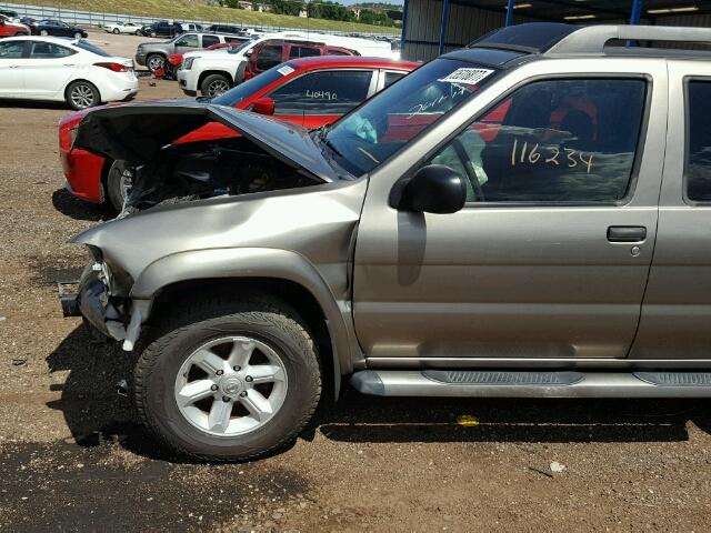 JN8DR09YX3W836548 - 2003 NISSAN PATHFINDER GRAY photo 9